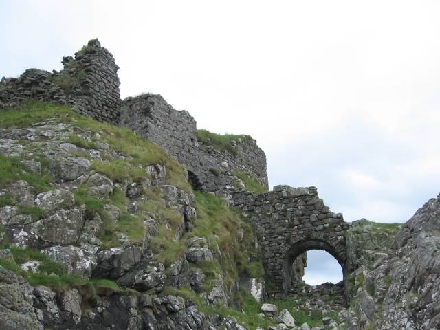 Dunscaith Castle ruins